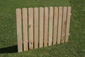 Recinzione steccato in legno di castagno